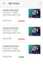 RM Tickets Captura de tela 3