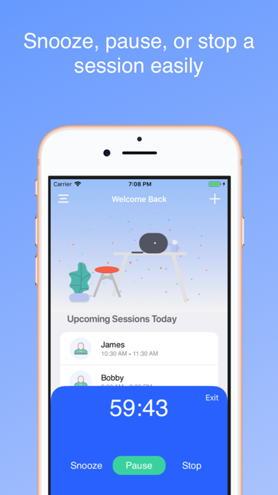 Bell - Freelancer Timer iPhone screenshot 5 - Productivity app