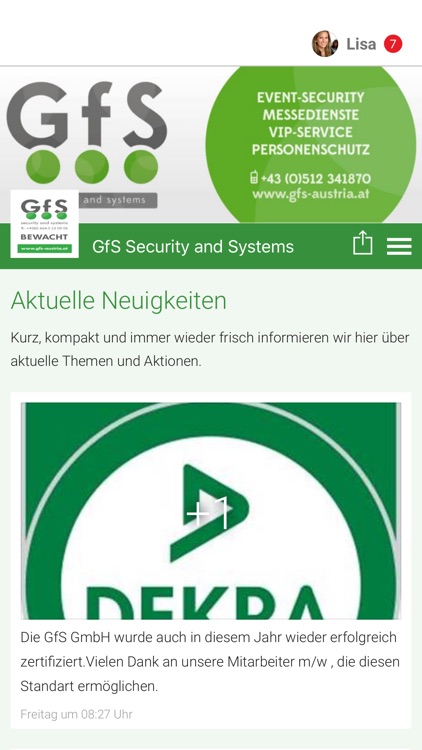 GfS Security and Systems