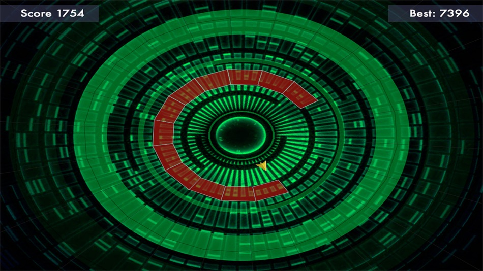 #3. Hyper Vortex: Into the Abyss (iOS) 由: Emrah Kavak