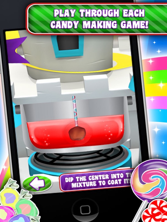 Sweet Candy Maker Games iPad app afbeelding 3