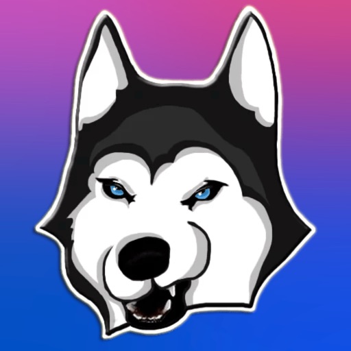 Goood Boy Husky Stickers icon