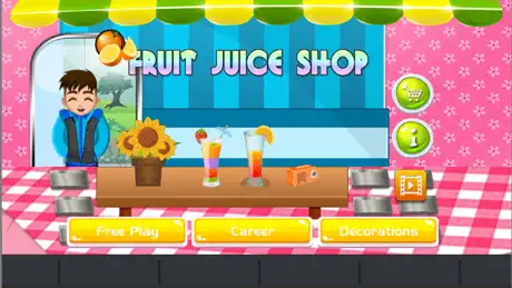 Fruit juice drink menu maker - cooking game