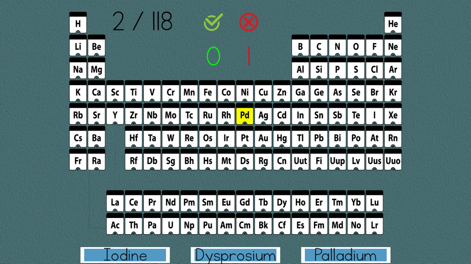#1. Periodic Table Elements Quiz (iOS) 由: Andrew London