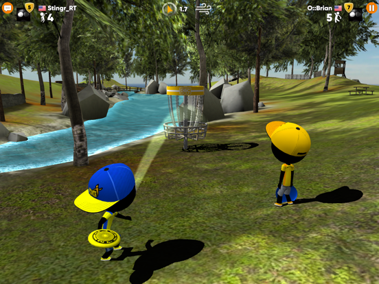 Screenshot #6 pour Stickman Disc Golf Battle