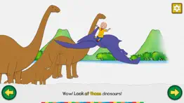 caillou the dinosaur hunter iphone screenshot 4