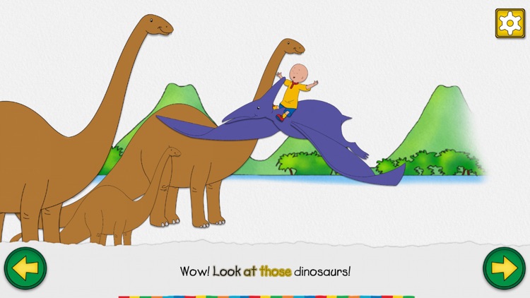 Caillou the Dinosaur Hunter screenshot-3