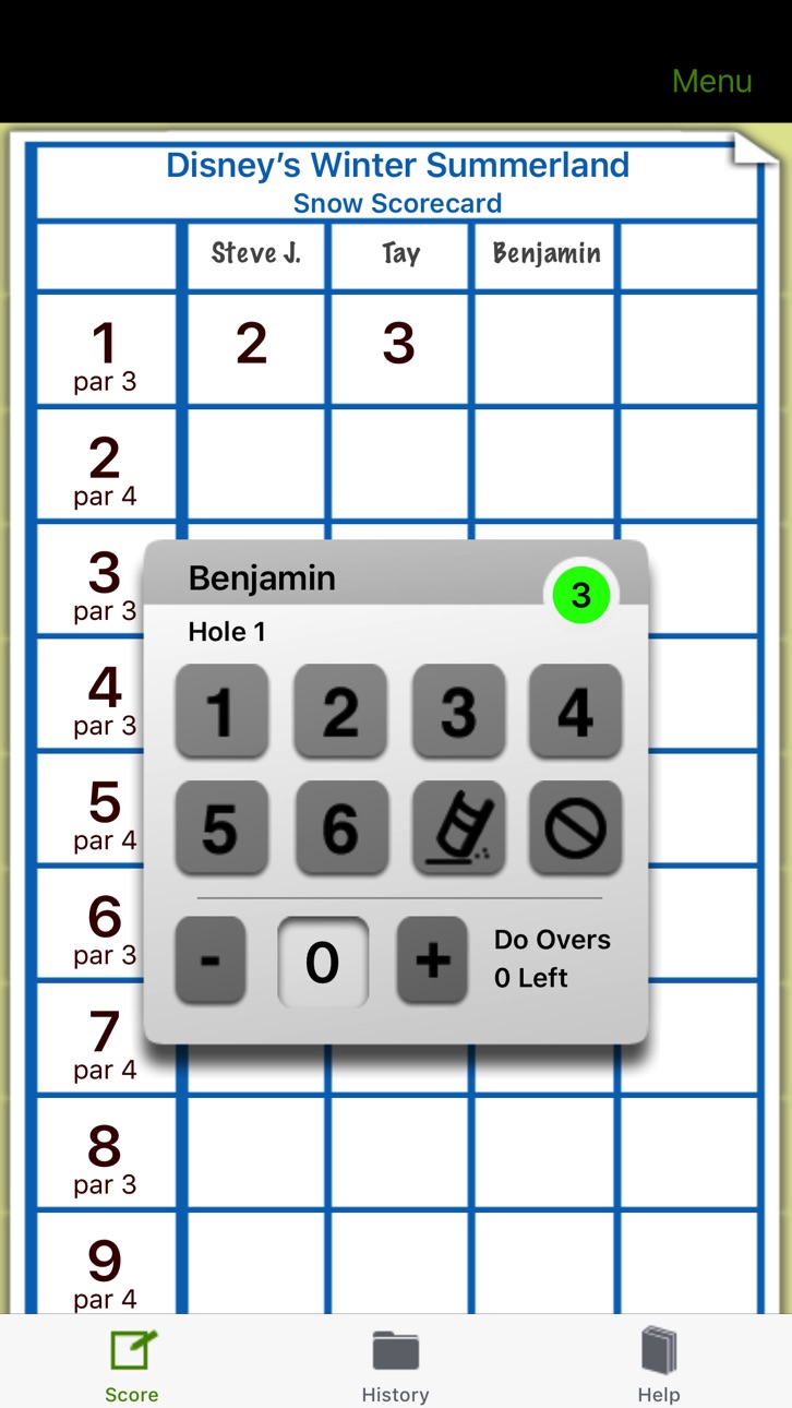 iPhone screenshot