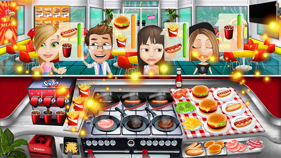World Kitchen Fever Cooking - 1.2 - (iOS)