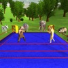 Real Animal Ring Fighting animal games 