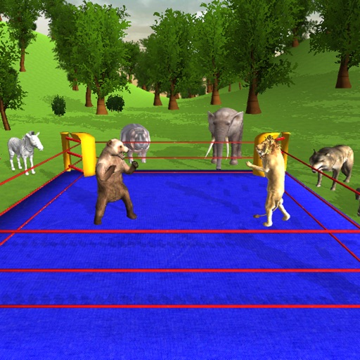 Real Animal Ring Fighting Icon