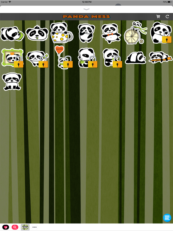 Panda Mess iPad screenshot