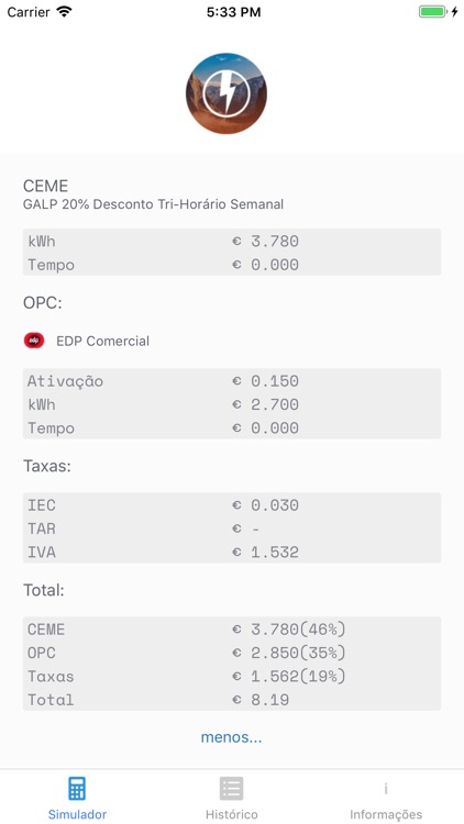 Simulador MOBIE screenshot-3