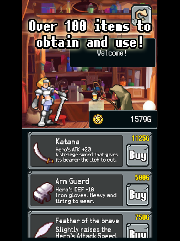 Automatic RPG iPad screenshot 3 - Games app