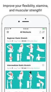 stretching & flexibility plans iphone screenshot 1