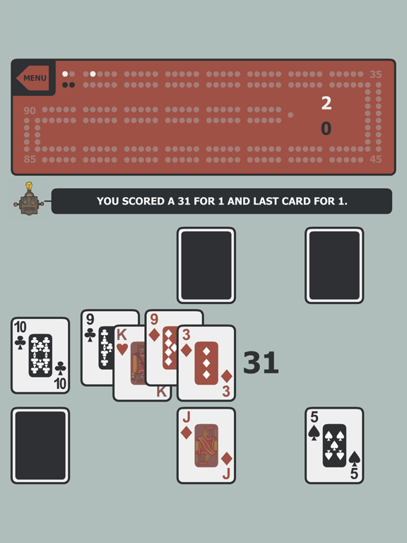 Screenshot #4 pour Cribbage vs Robots
