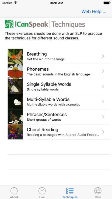iCanSpeak screenshot
