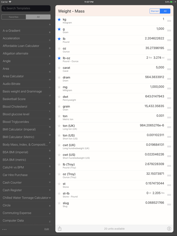Screenshot #5 pour Converter+ (Units, Currencies)