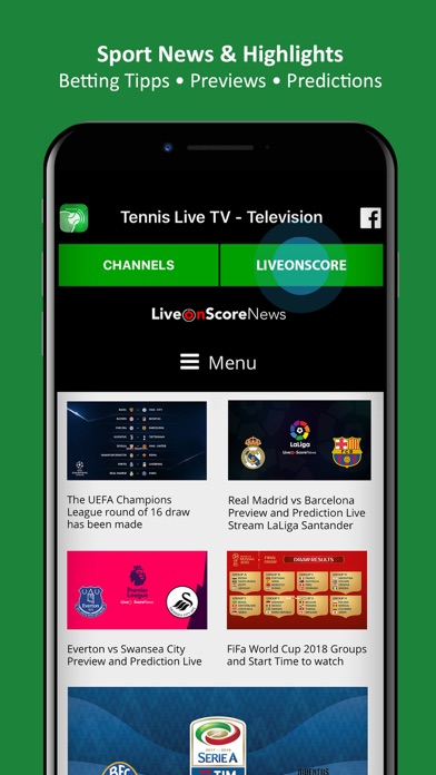 Tennis Live TV - Television screenshot 2