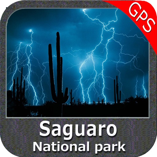 Saguaro National Park - GPS Map Navigator