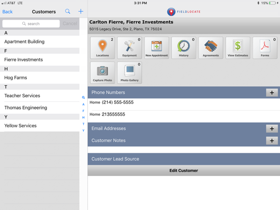 Screenshot #6 pour FieldLocate