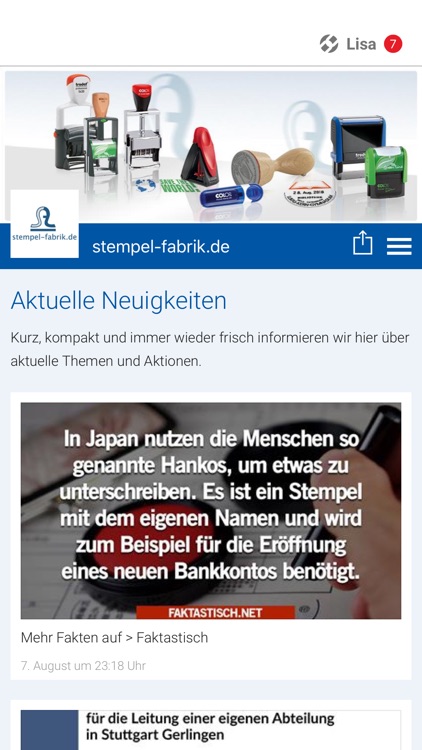 stempel-fabrik.de Gerlingen