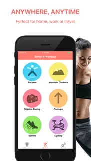 1 minute workout: hiit routine iphone screenshot 3