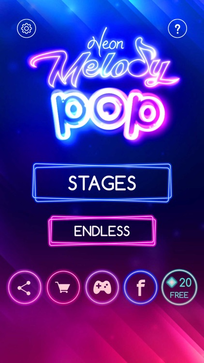 Neon Melody Pop screenshot-5