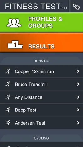 Game screenshot Fitness Test pro mod apk