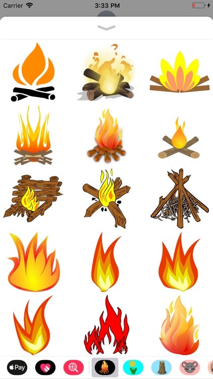 Campfire Stickers