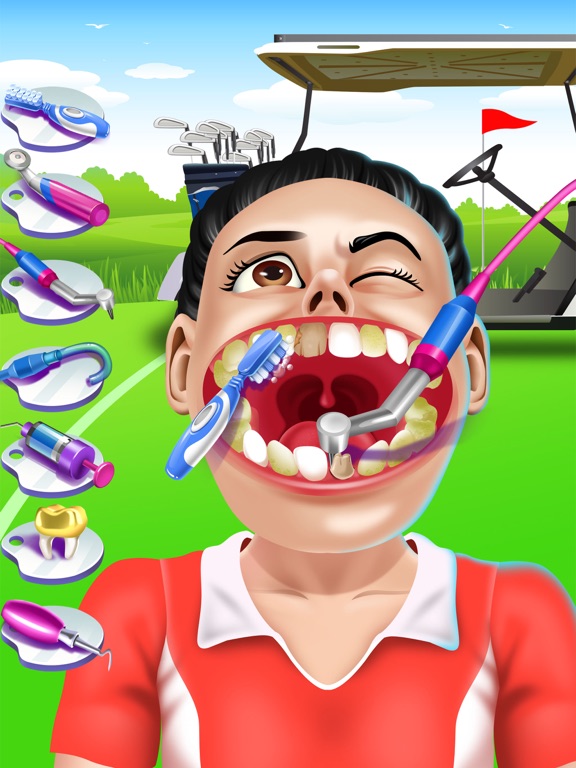 Sports Dentist Salon Spa Games iPad screenshot 4 - Games app