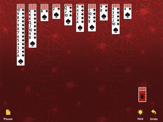 Spider Solitaire: Card Gameのおすすめ画像5