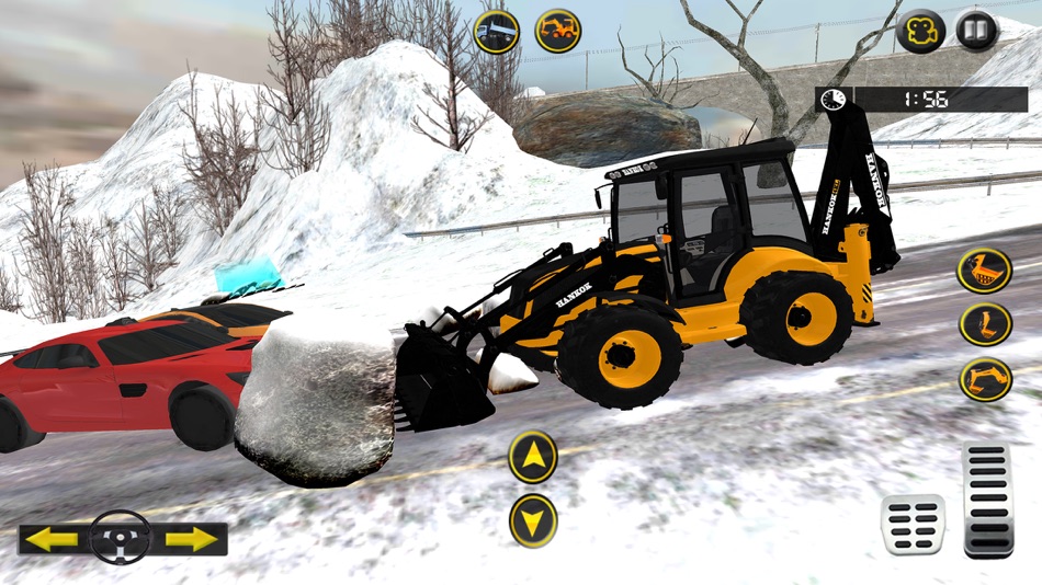 Snow Excavator Crane Rescue - 1.0 - (iOS)