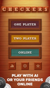 Checkers 2 Players: Online screenshot #2 for iPhone