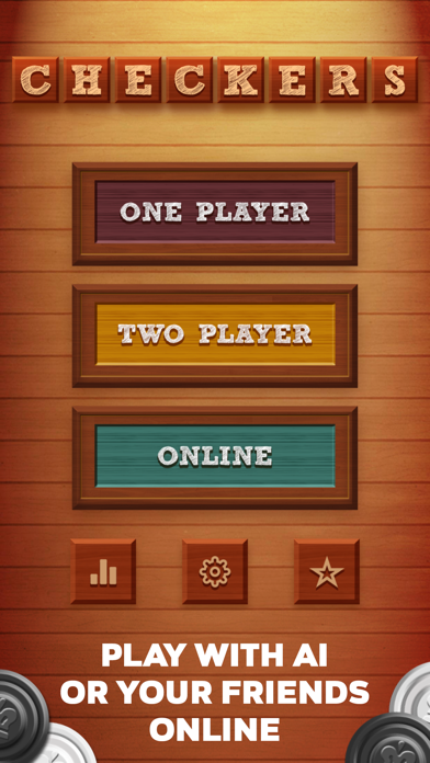 Checkers 2 Players: Online screenshot 2