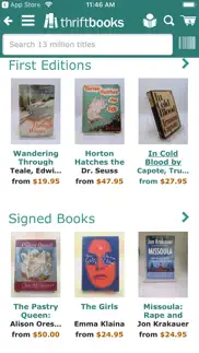 thriftbooks: new & used books iphone screenshot 2