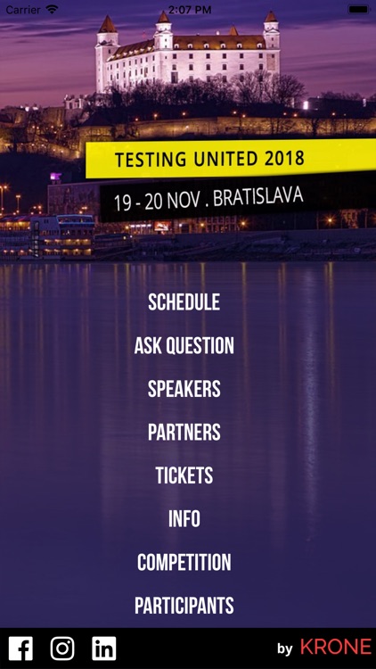 Testing United 2018