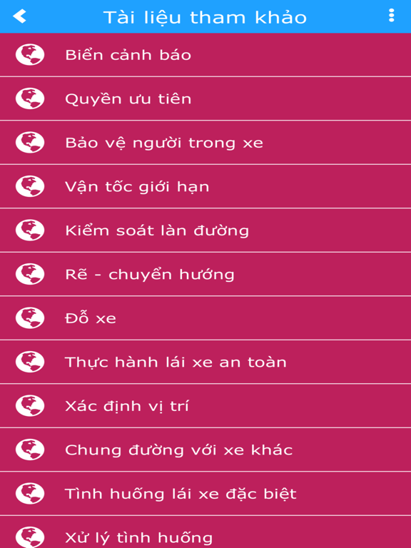 DMVVN iPad screenshot 4 - Education app