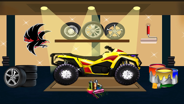 Quad Bike Wash and Repair Shop