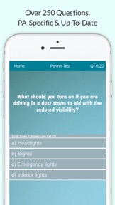 Pennsylvania Driving Test screenshot