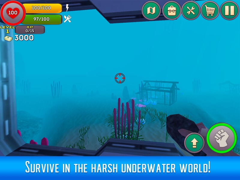 Subwater Island Survival Evolve screenshot 5