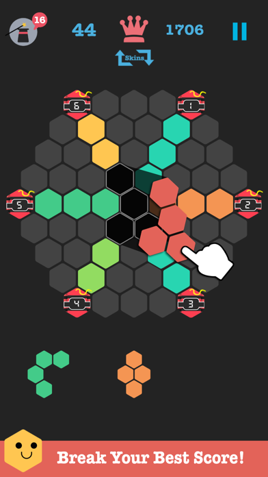 Hexagon Fit: Block Puzzle Hexa screenshot 3