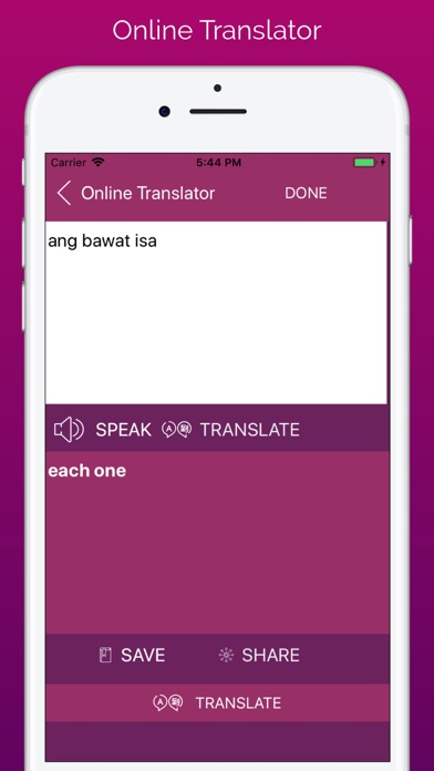 Tagalog - English Translatorのおすすめ画像4