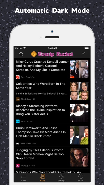 Gossip Bucket Celebrity News screenshot-3