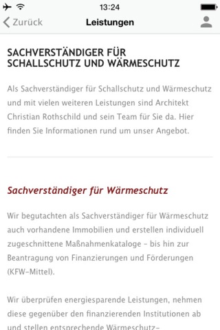 Rothschild Architekten screenshot 3