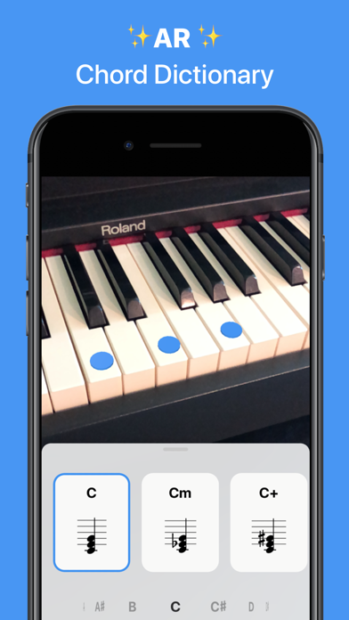 Tonic - AR Chord Dictionary screenshot 1