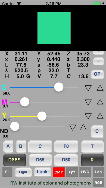 RW CIE Calc PRO io screenshot-7