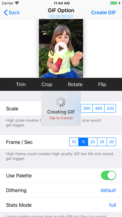 Screenshot #2 pour GIF Maker - High Quality GIF