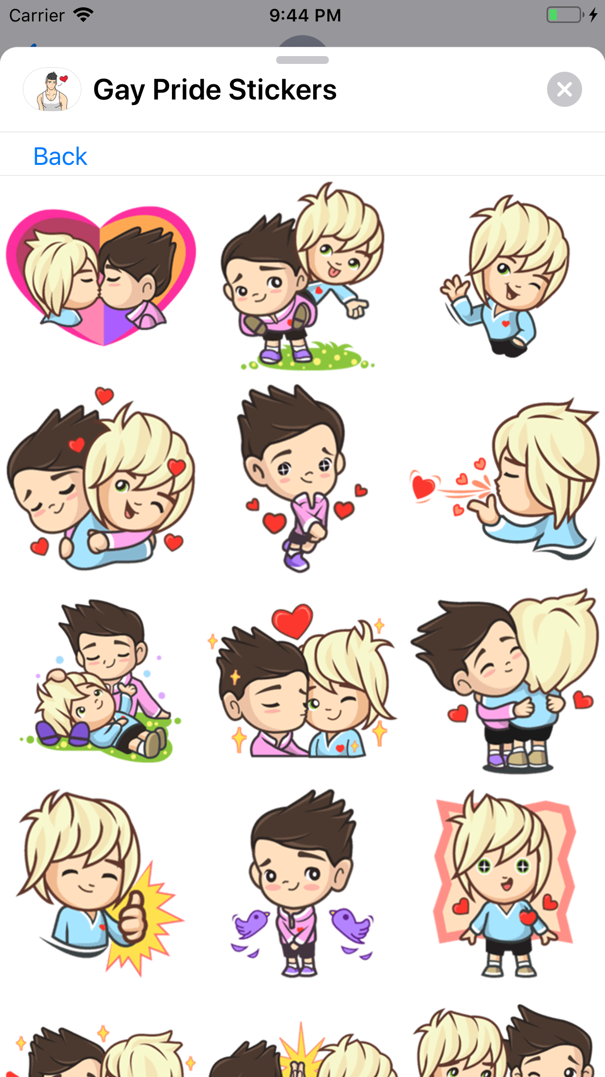 Gay Pride Stickers Collection screenshot 6