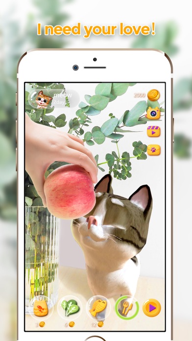 Meow! - AR Cat & Your Mini Pet Screenshot